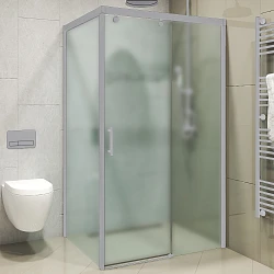 Душевой уголок GuteWetter Slide Rectan GK-863A 85x135x200 профиль хром матовый