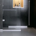 Душевой лоток Berges Wall 100 090157 хром матовый