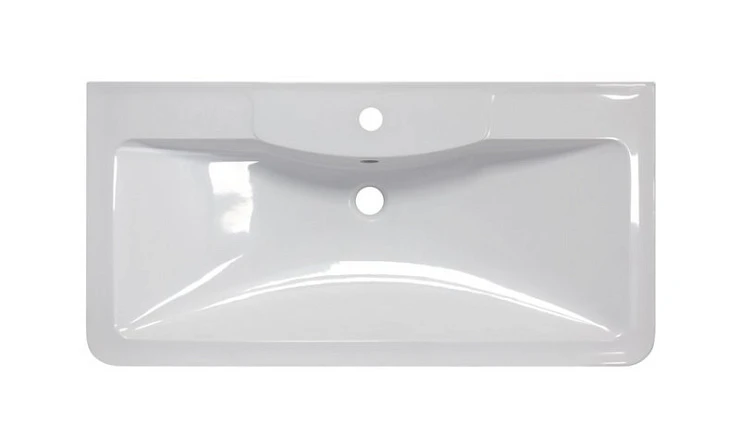 Раковина встраиваемая BelBagno 90см BB900/455-LV-MR-ALR белая