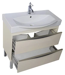 Раковина встариваемая Sanovit plazma 85см 182329 белая