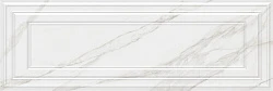Керамическая плитка Kerama Marazzi Прадо панель 40x120 см белый глянцевый