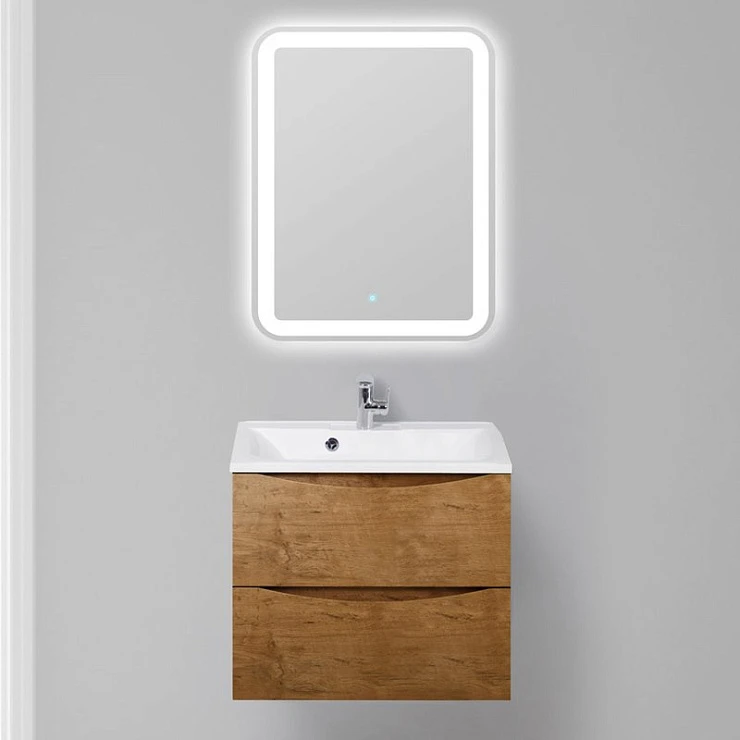 Тумба под раковину BelBagno Marino 65 MARINO-650-2C-SO-RN-P rovere nature
