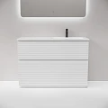 Тумба с раковиной Sancos Folk Floor 120 правая, напольная, Bianco