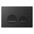 Кнопка смыва Esbano SLIM-37MB ESINSLM37MB черный матовый