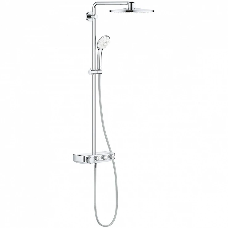 Душевая стойка Grohe Euphoria SmartControl 310 Duo с термостатом 26507000 хром