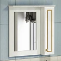Зеркало-шкаф Comforty Палермо 80 00004143508CF патина золото