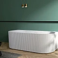 Акриловая ванна ABBER 170x80 AB9330-1.7 белая глянцевая
