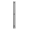 Полотенцесушитель электрический Bonna Helios 1200x60 BNP-EI2QF-dt1206Gt графит