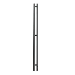 Полотенцесушитель электрический Bonna Helios 1200x60 BNP-EI2QF-dt1206Gt графит