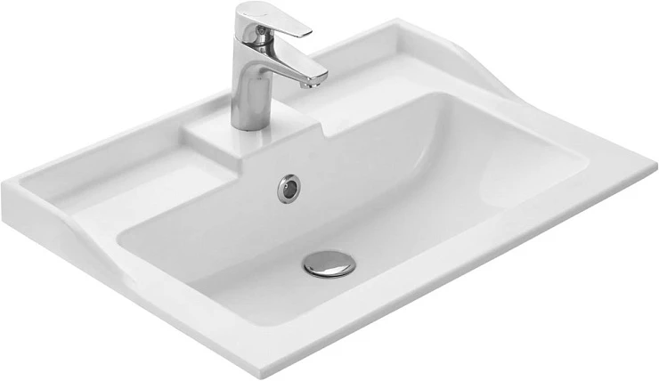 Раковина встраиваемая Aquaton Фабиа 65см 1A708731FB010 белая