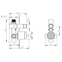 Скрытая часть Bravat Built-in D9100CP-ENG
