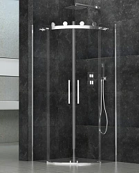 Душевой уголок Golden Frog 90x90см Y90 профиль хром, стекло прозрачное