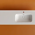 Раковина встраиваемая Ceramica Nova Element 120см CN7006R чаша справа, белая