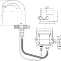 Смеситель для раковины Lemark Project LM4652CE хром