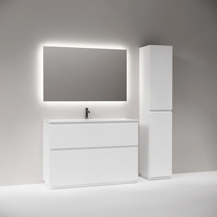 Тумба под раковину Sancos Folk Floor 120 FL120FW напольная, Bianco