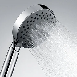 Душевая лейка Wasserkraft A032 пластик, хром