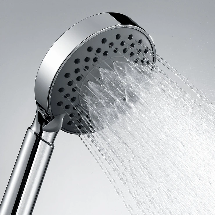 Душевая лейка Wasserkraft A032 пластик, хром
