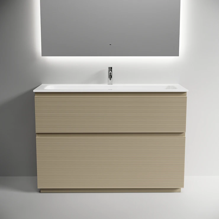Тумба под раковину Sancos Folk Floor 120 FL120FCP напольная, капучино