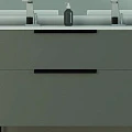 Тумба под раковину Cezares 55163 Grigio Opaco