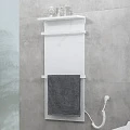 Полотенцесушитель электрический Black & White N-388 WM 40x90см 388WM белый