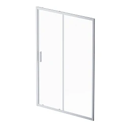 Дверь душевая в нишу AM.PM Gem 140см W90G-140-1-195MT профиль хром, стекло прозрачное