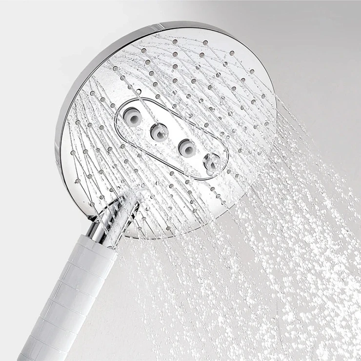 Душевая лейка Wasserkraft A059 пластик, хром