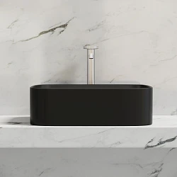 Раковина накладная Ceramica nova Element 505*380*150мм CN6052MB черная матовая