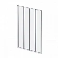 Шторка на ванну AM.PM Like 100x140см W80BS-100-140CT профиль хром, стекло прозрачное