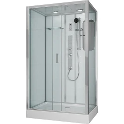 Душевая кабина Niagara Premium 120х80см NG-6012-01GQL профиль хром