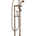 Напольный смеситель для ванны с душем Cezares FIRST-VDPS-02-M бронза