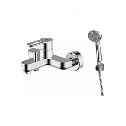 Смеситель для ванны с душем Bravat Stream-D F637163C-B хром