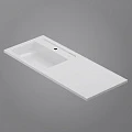 Тумба с раковиной AM.PM X-Joy 60 L под узкую стиральную машину, белая