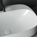 Раковина накладная Ceramica Nova Element CN5012 белая глянцевая