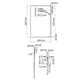 Душевой поддон Wasserkraft Leine 120x90см 35T07 белый