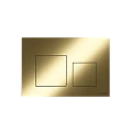 Кнопка смыва Ceramica Nova Balance Square CN12-002BG золото брашированное