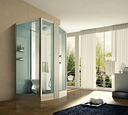 Душевая кабина Orans 150х100см SR-89102LS профиль хром