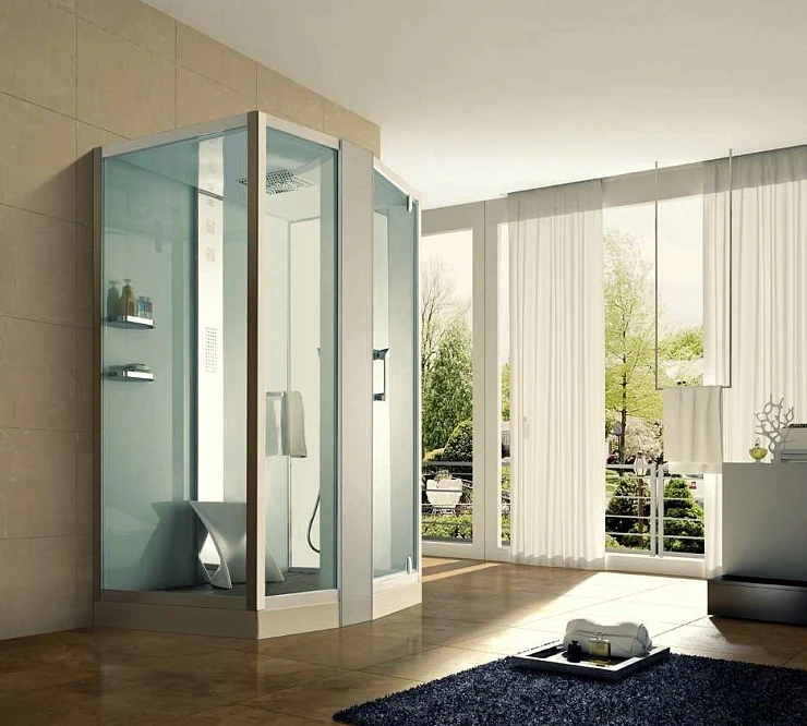 Душевая кабина Orans 150х100см SR-89102LS профиль хром