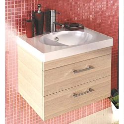Тумба с раковиной Comforty Ницца 60 00004136348CF сосна лоредо