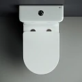 Унитаз-компакт Ceramica Nova Mia CN1801 белый глянец