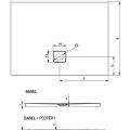 Душевой поддон Riho Basel 90х120см D005024005 белый