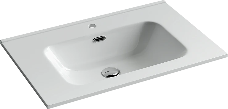 Раковина встраиваемая Ceramica Nova Element 70см CN7007 белая глянцевая