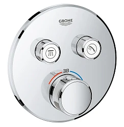 Термостатический смеситель Grohe Grohtherm SmartControl 29119000 для душа, хром