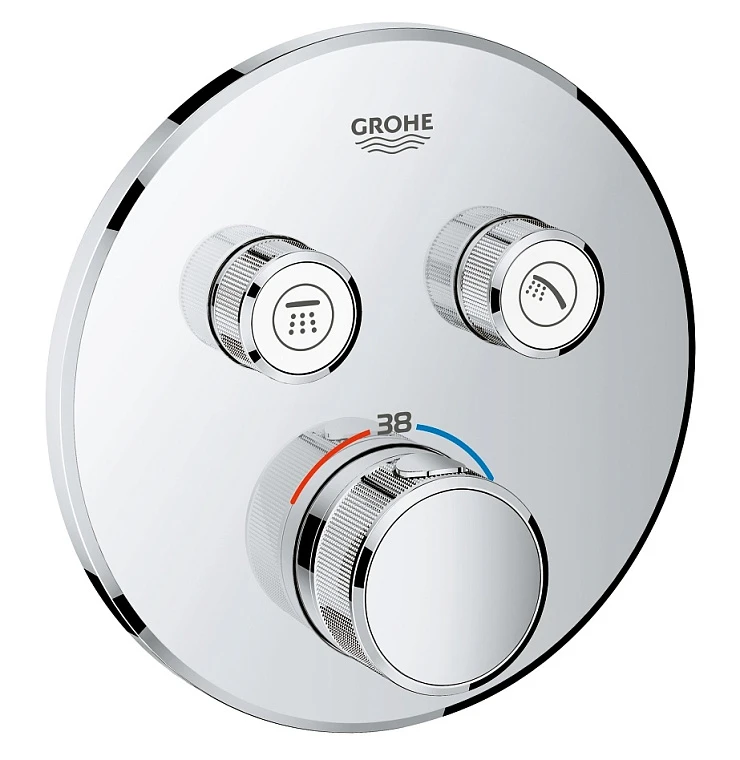 Термостатический смеситель Grohe Grohtherm SmartControl 29119000 для душа, хром