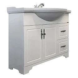 Тумба с раковиной Comforty Севилья 100 00003132627CF слоновая кость