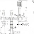 Душевая стойка Bravat Source F9173218CP-A-ENG хром