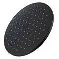Верхний душ Bravat Built-in P70253BW-ENG черный матовый