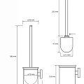 Ершик Bemeta Neo 102313079 хром