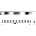 Решетка AlcaPlast Pure 65 PURE-650L хром