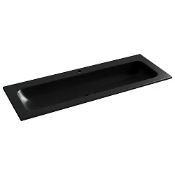Раковина встраиваемая Ceramica Nova Grace 120см CN7017MB черная матовая
