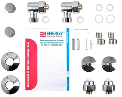 Полотенцесушитель водяной Energy Prestige modus 80х50 см EWTRPRESM0805000000 с полкой, хром